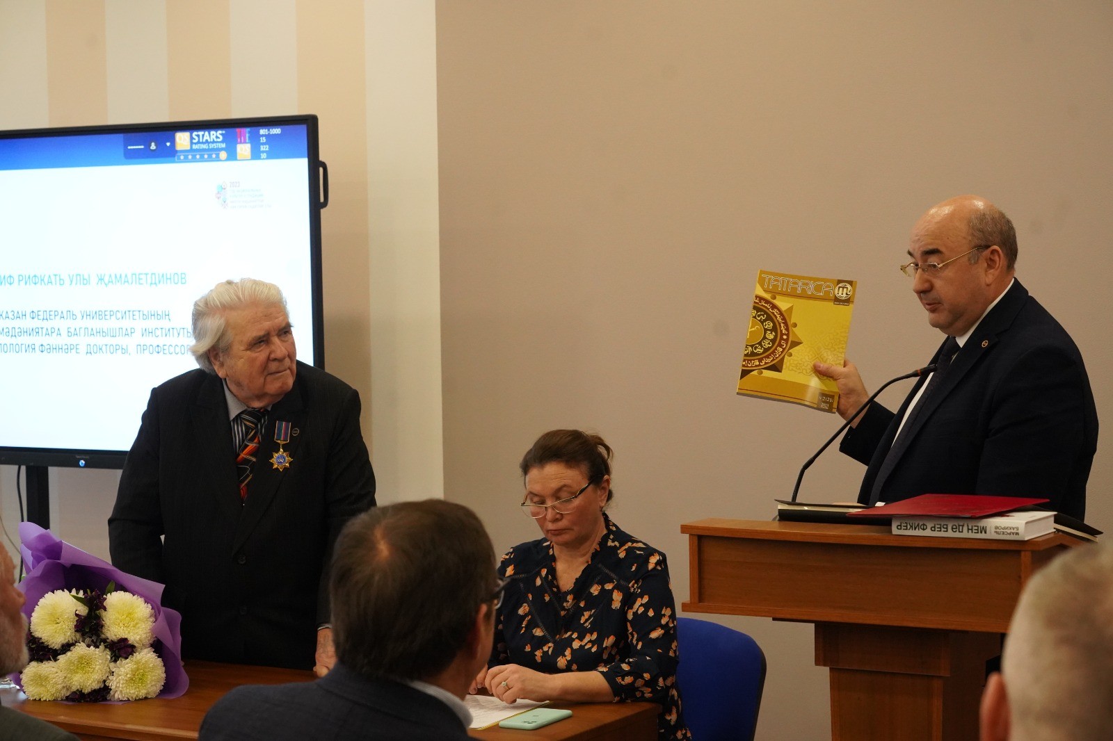 В Казанском университете чествовали профессора Марселя Бакирова В Казанском университете чествовали профессора Марселя Бакирова