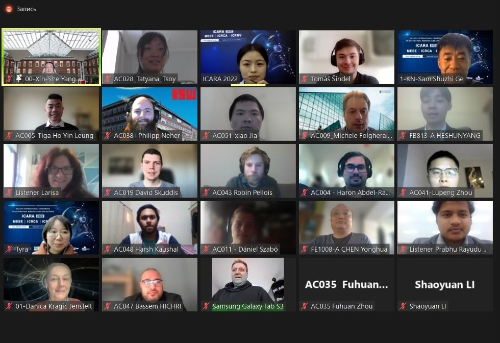 Приглашенный доклад и два секционных выступления сотрудников Лаборатории интеллектуальных робототехнических систем в рамках VIII Международной конференции по автоматизации, робототехнике и приложениям Приглашенный доклад и два секционных выступления сотрудников Лаборатории интеллектуальных робототехнических систем в рамках VIII Международной конференции по автоматизации, робототехнике и приложениям