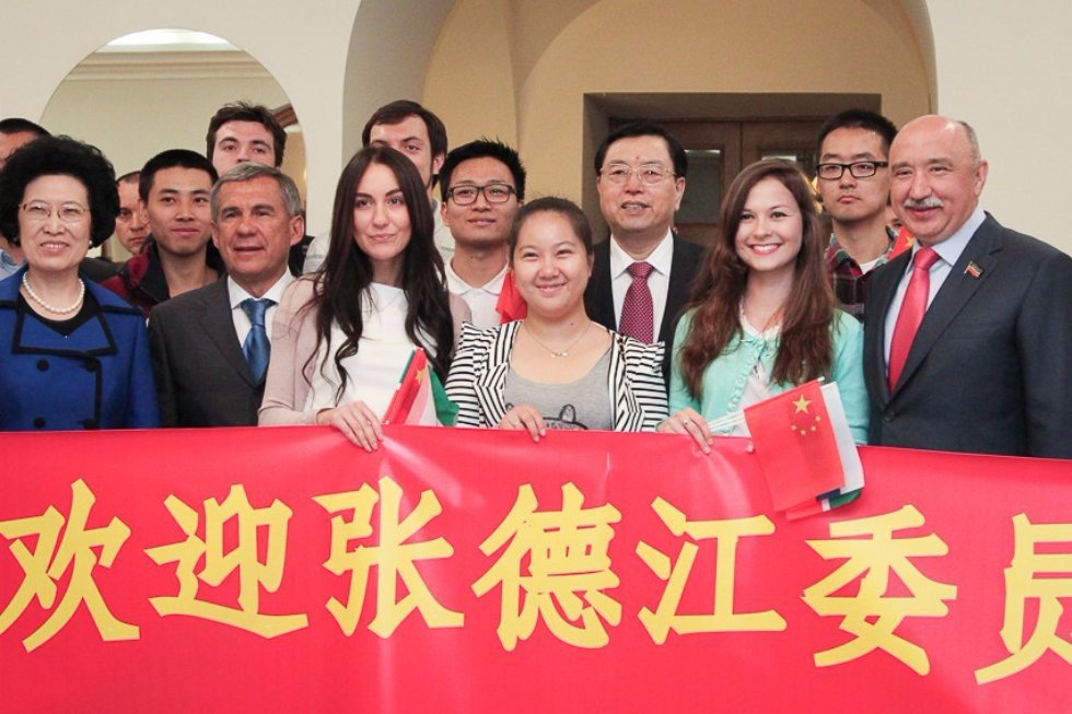 Chairman of the Standing Committee of the National People's Congress of the People's Republic of China Zhang Dejiang Visits University ,China, international cooperation