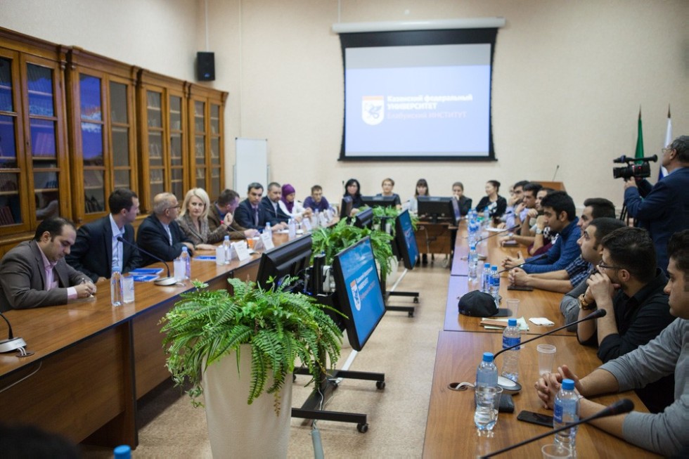 Delegation of the Consulate General of Iran in Kazan visited Yelabuga Institute of KFU