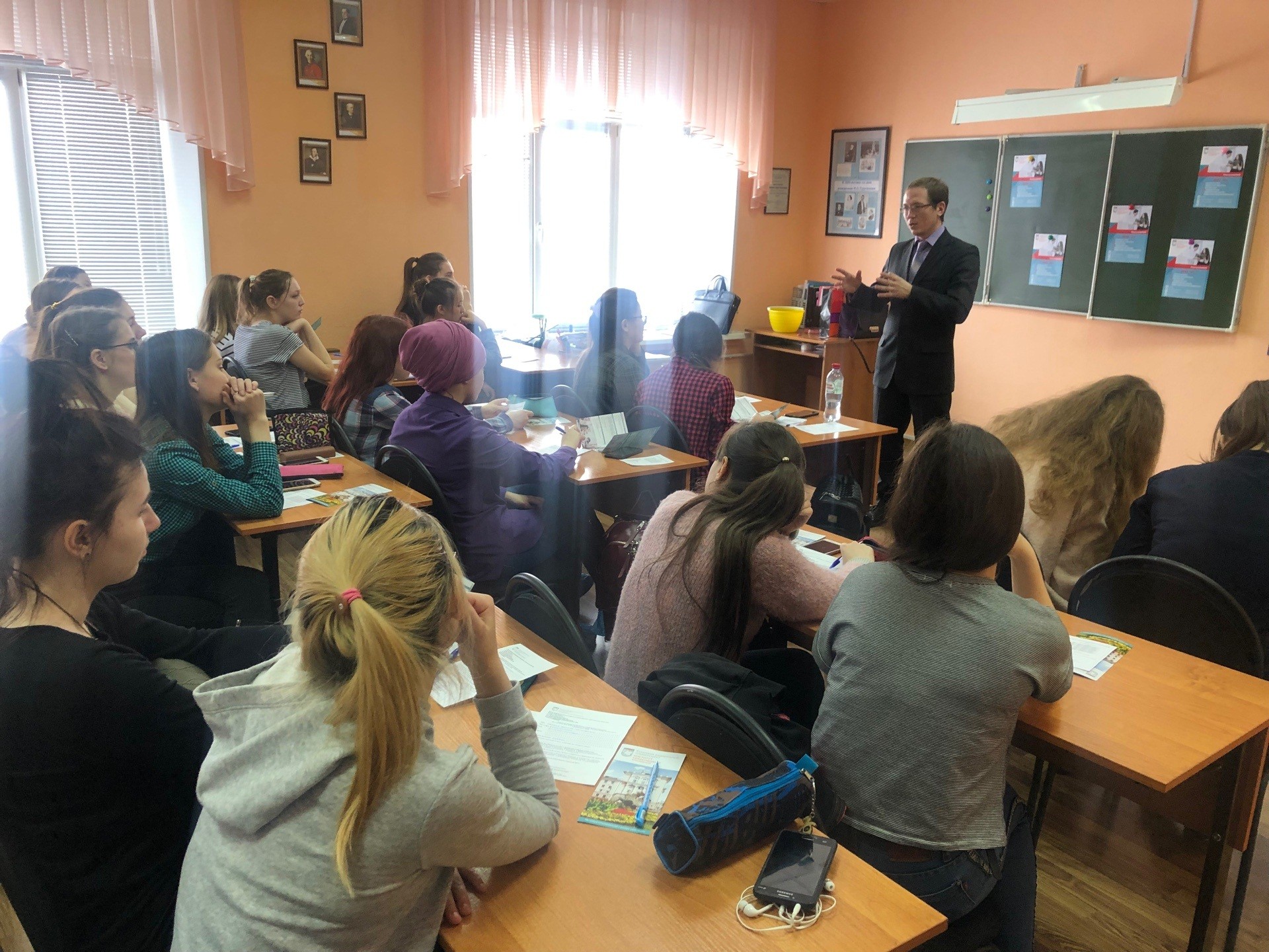 Прошла профориентационная встреча в Казанском педагогическом колледже ,ИМО, Центр профориентационной работы и взаимодействия с работодателями