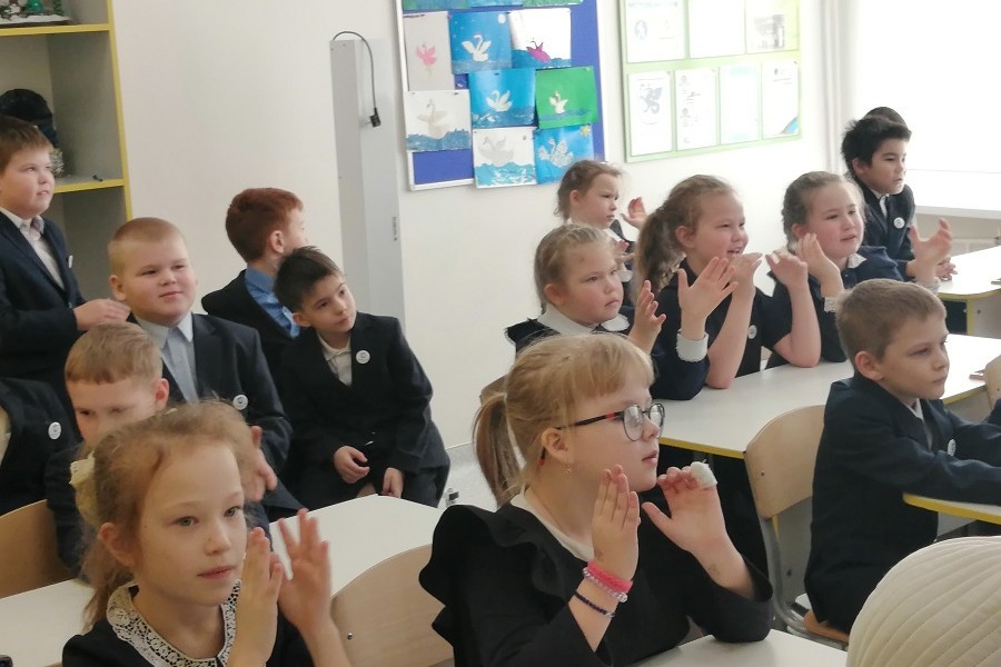 Интерактивное занятие состоялось в 'Университетской' школе Интерактивное занятие состоялось в 'Университетской' школе