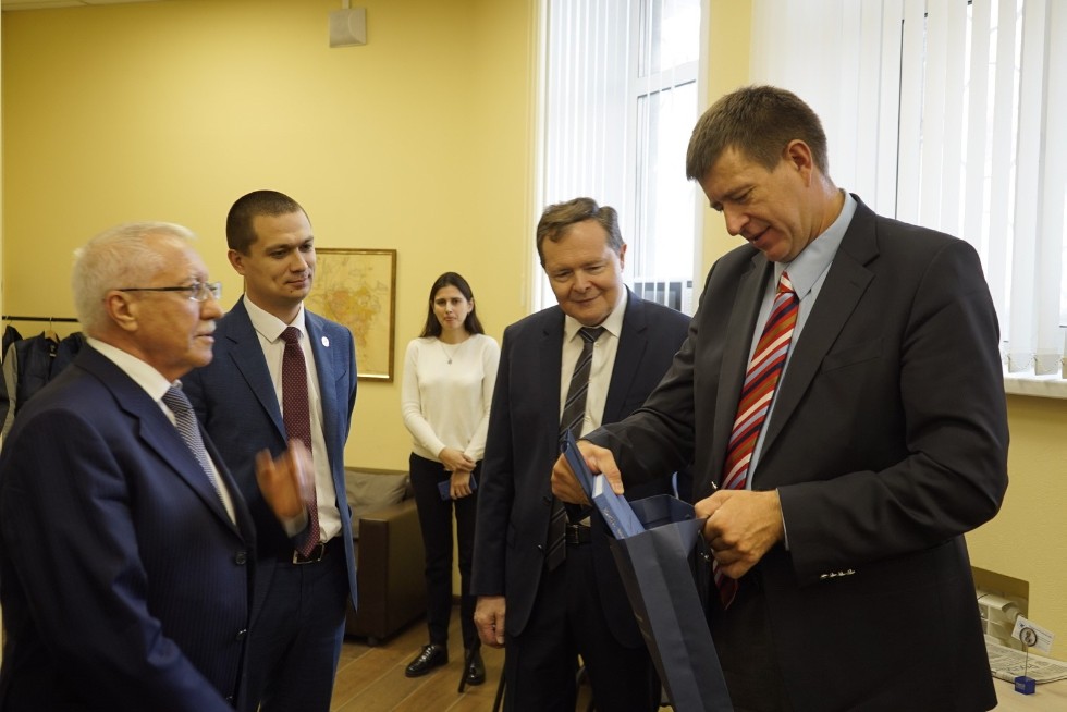 Minister of Justice of Russia Alexander Konovalov attended Kazan University's Legal Clinic