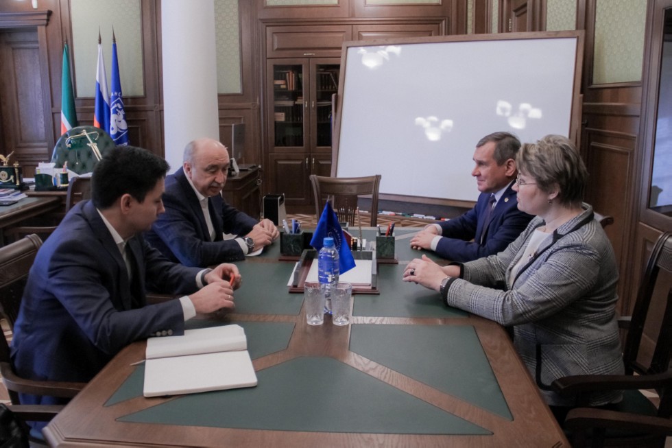 Meeting with leadership of Chuvash State Pedagogical University