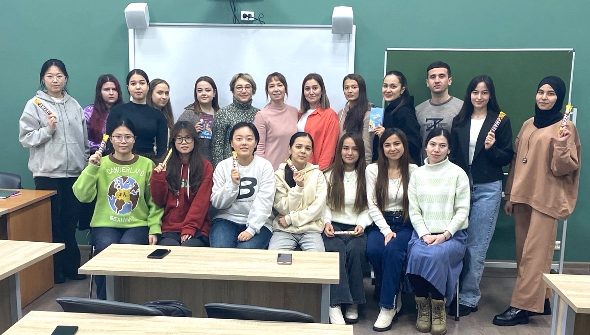 Состоялась встреча в клубе для иностранных студентов 'О русском на русском интересно' Елабужского института КФУ Состоялась встреча в клубе для иностранных студентов 'О русском на русском интересно' Елабужского института КФУ