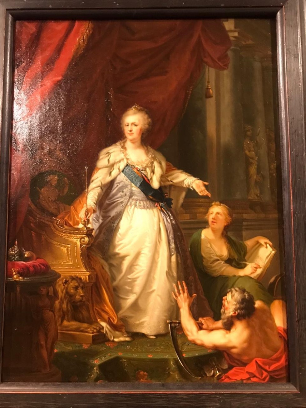 Посещение выставки 'Екатерина Великая. Золотой век Российской империи' Посещение выставки 'Екатерина Великая. Золотой век Российской империи'