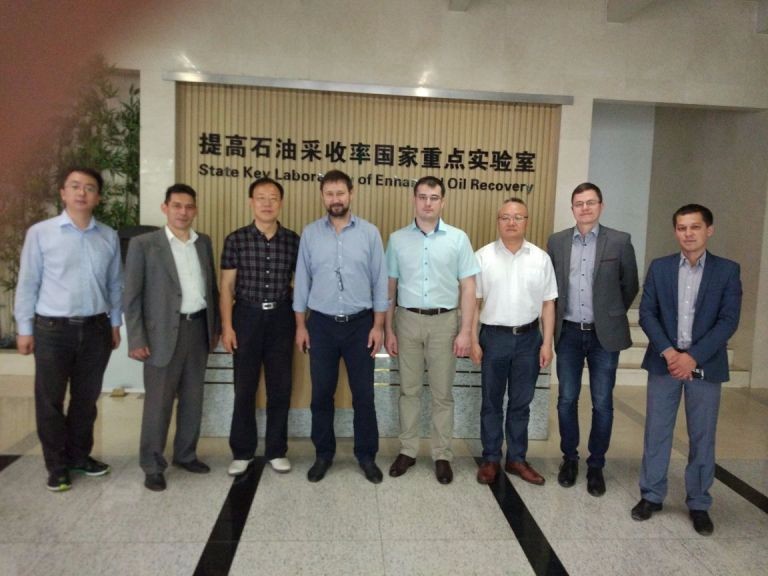 Thermal Methods of Recovery Enhancement Discussed with PetroChina ,PetroChina, IGPT, SAU EcoOil, China