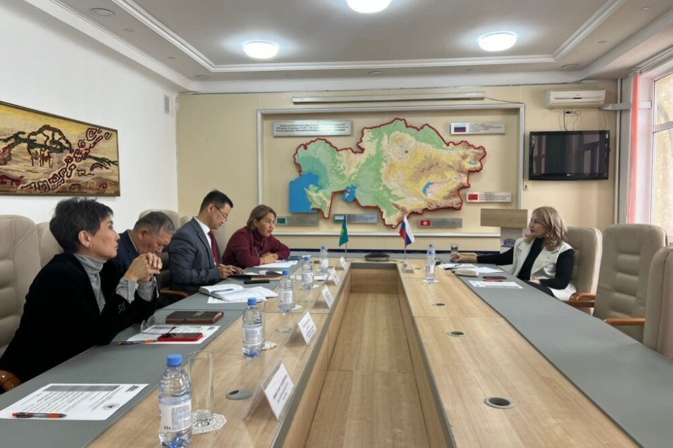 Director of the Elabuga Institute of KFU met with the leadership of the Kazakh National University named after Abay ,Yelabuga Institute