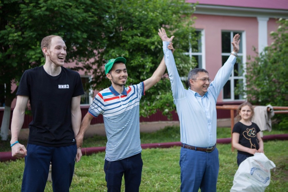 Молодежный Сабантуй отметили в Елабужском институте КФУ Молодежный Сабантуй отметили в Елабужском институте КФУ