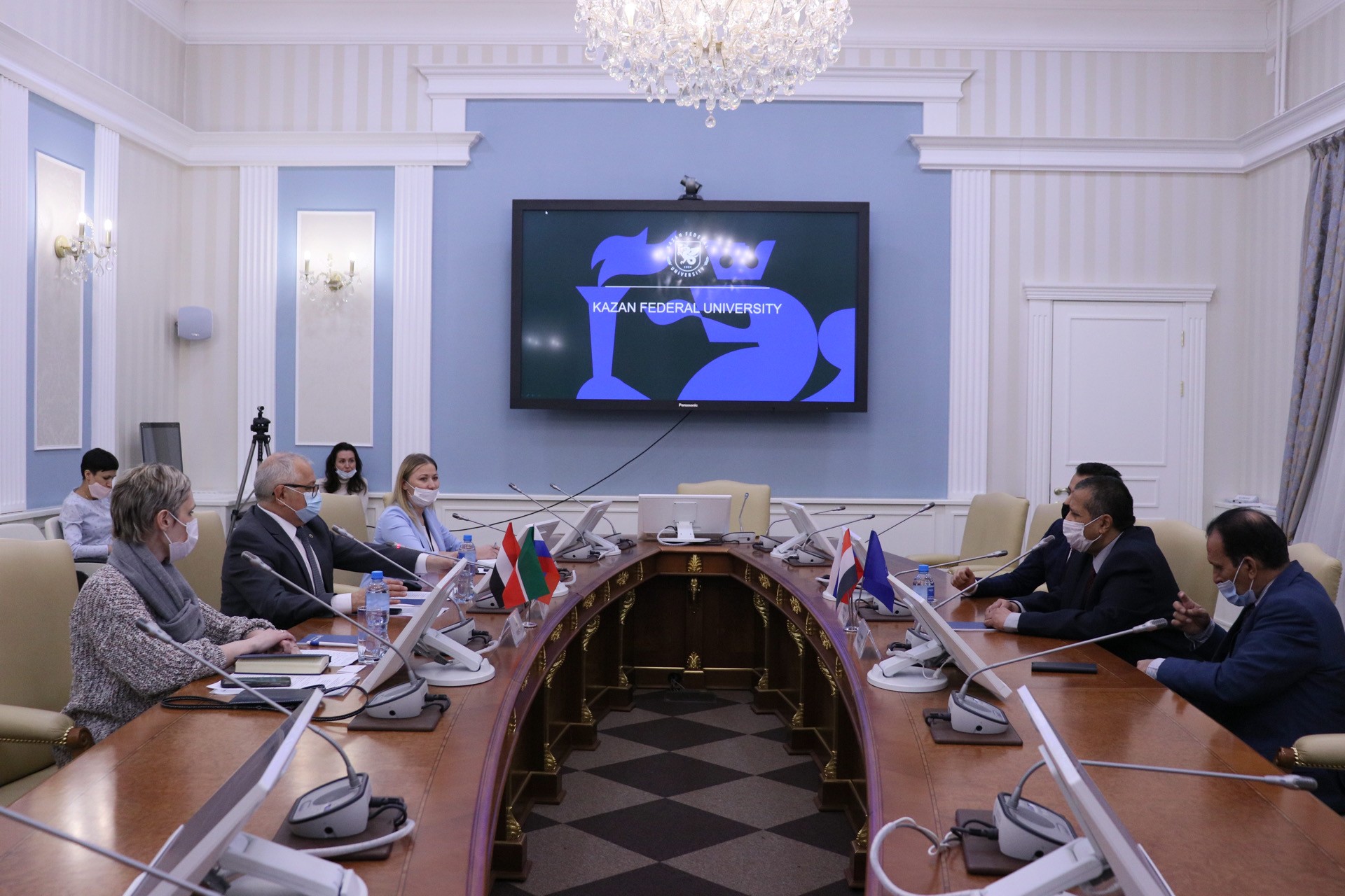 Ambassador of the Republic of Yemen Ahmed Salem al-Waheishi visited Kazan University
