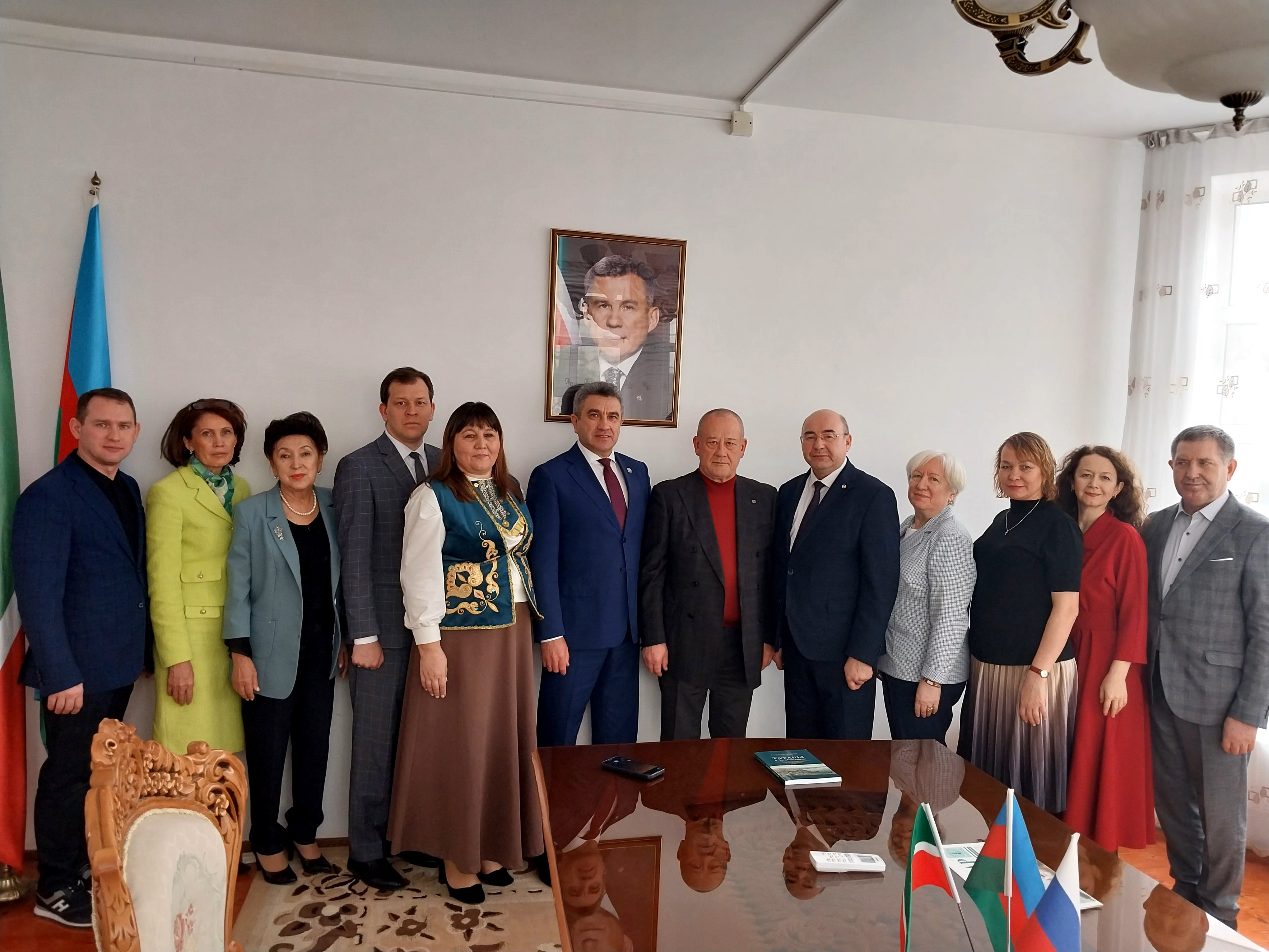 В г. Баку Азербайджанской Республики на базе Постоянного представительства Республики Татарстан в Азербайджанской Республике состоялось открытие образовательно-культурного центра НОЦ 'Институт Каюма Насыри' В г. Баку Азербайджанской Республики на базе Постоянного представительства Республики Татарстан в Азербайджанской Республике состоялось открытие образовательно-культурного центра НОЦ 'Институт Каюма Насыри'