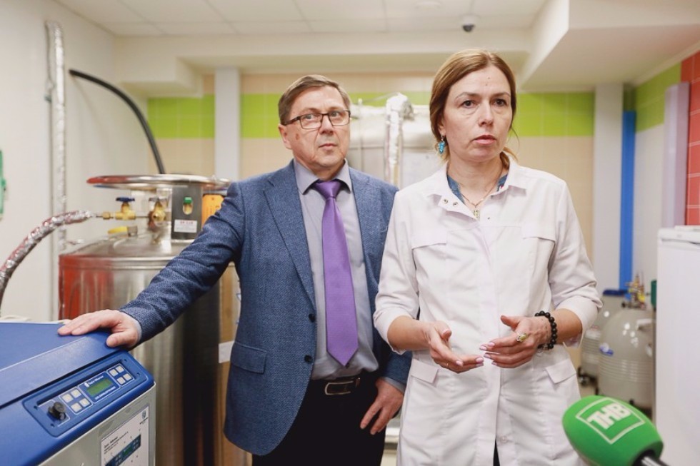 Rector Ilshat Gafurov Held a Media Tour Around Kazan University's Medical Cluster