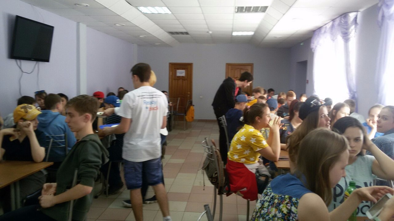 Лагерь 'Буревестник' начал работу Лагерь 'Буревестник' начал работу