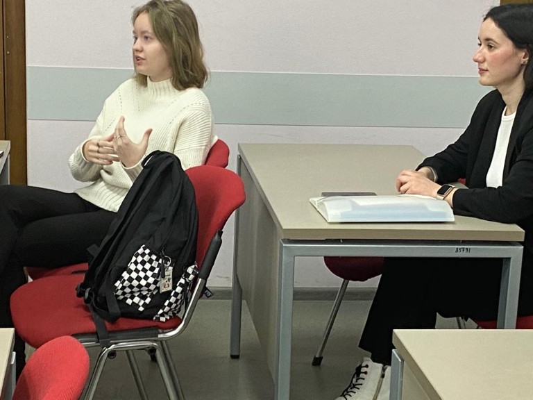 Встреча со студентами первого курса Встреча со студентами первого курса