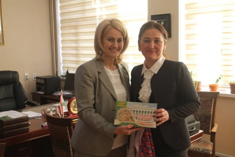 Representatives of the Elabuga Institute of KFU made a working trip to Tajikistan