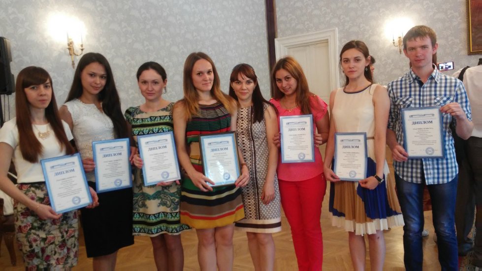 Мария Марзан и научный руководитель профессор С. К. Шайхитдинова ? победители конкурса Мария Марзан и научный руководитель профессор С. К. Шайхитдинова ? победители конкурса