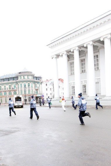 Kazan Federal University welcomed Olympic torch