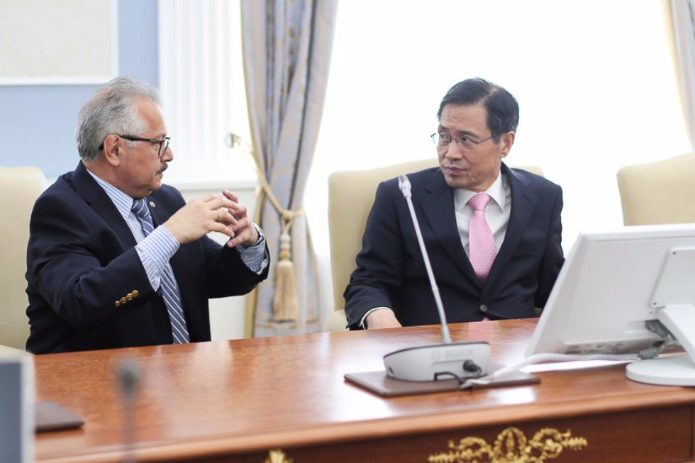 Ambassador Park Ro-byug of South Korea Ready to Work on Further Expansion of Cooperation