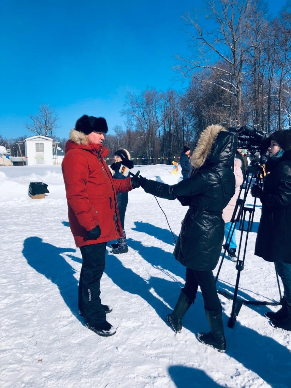 Профком КФУ проводил зиму Профком КФУ проводил зиму