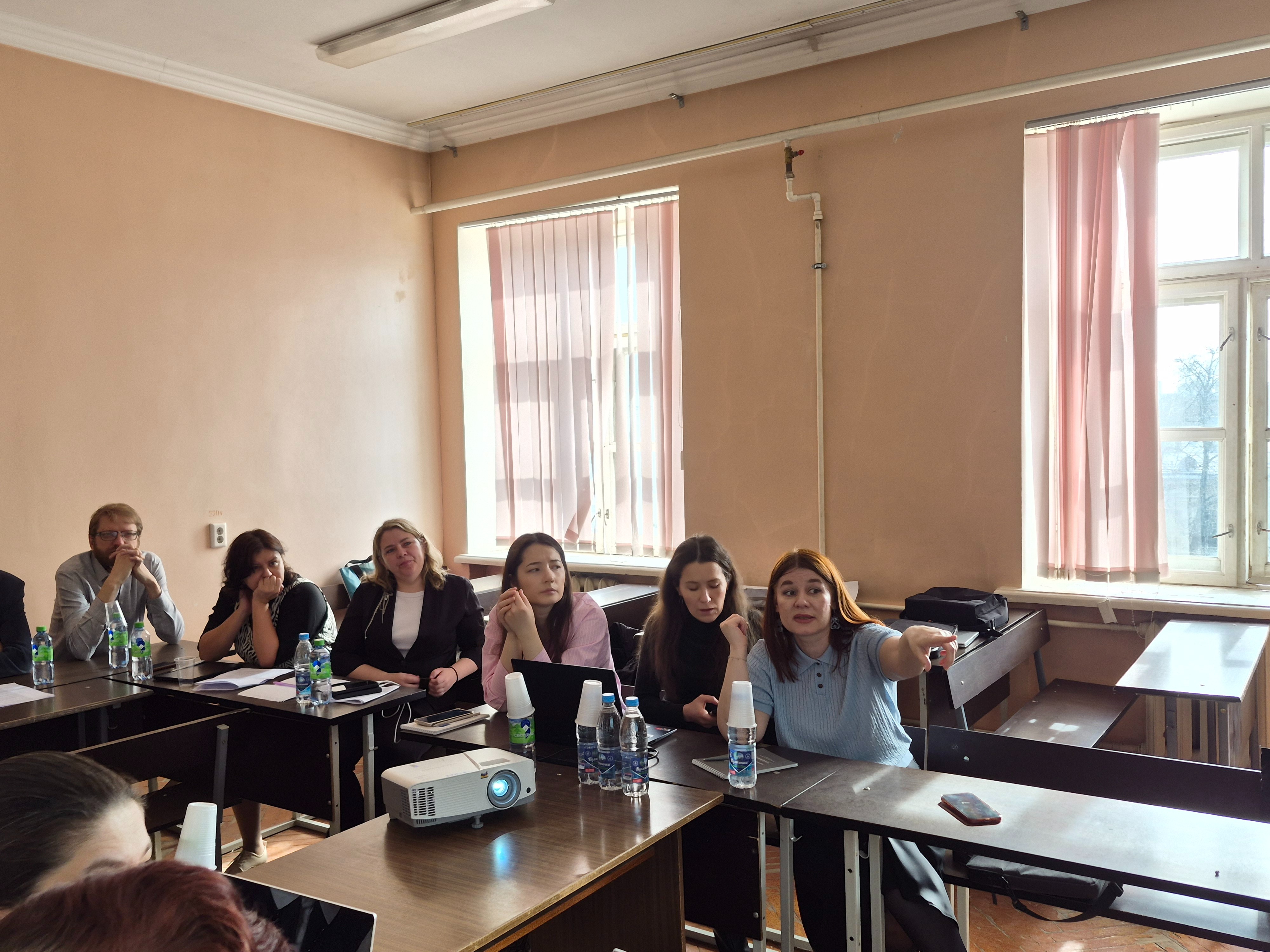 Проектно-аналитическая сессия в Химическом институте им. А.М. Бутлерова Проектно-аналитическая сессия в Химическом институте им. А.М. Бутлерова