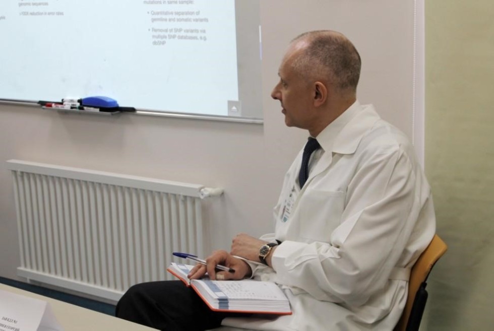 Researchers and Medical Practitioners Discuss the Structure of the Future Genetic Diagnostics Center ,IFMB, Tatarstan Regional Clinical Cancer Center, University Clinic, genomics, RIKEN