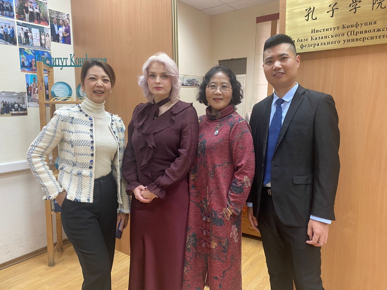 Ведущие СМИ Китая рассказали об ИМОИиВ и Институте Конфуция Ведущие СМИ Китая рассказали об ИМОИиВ и Институте Конфуция