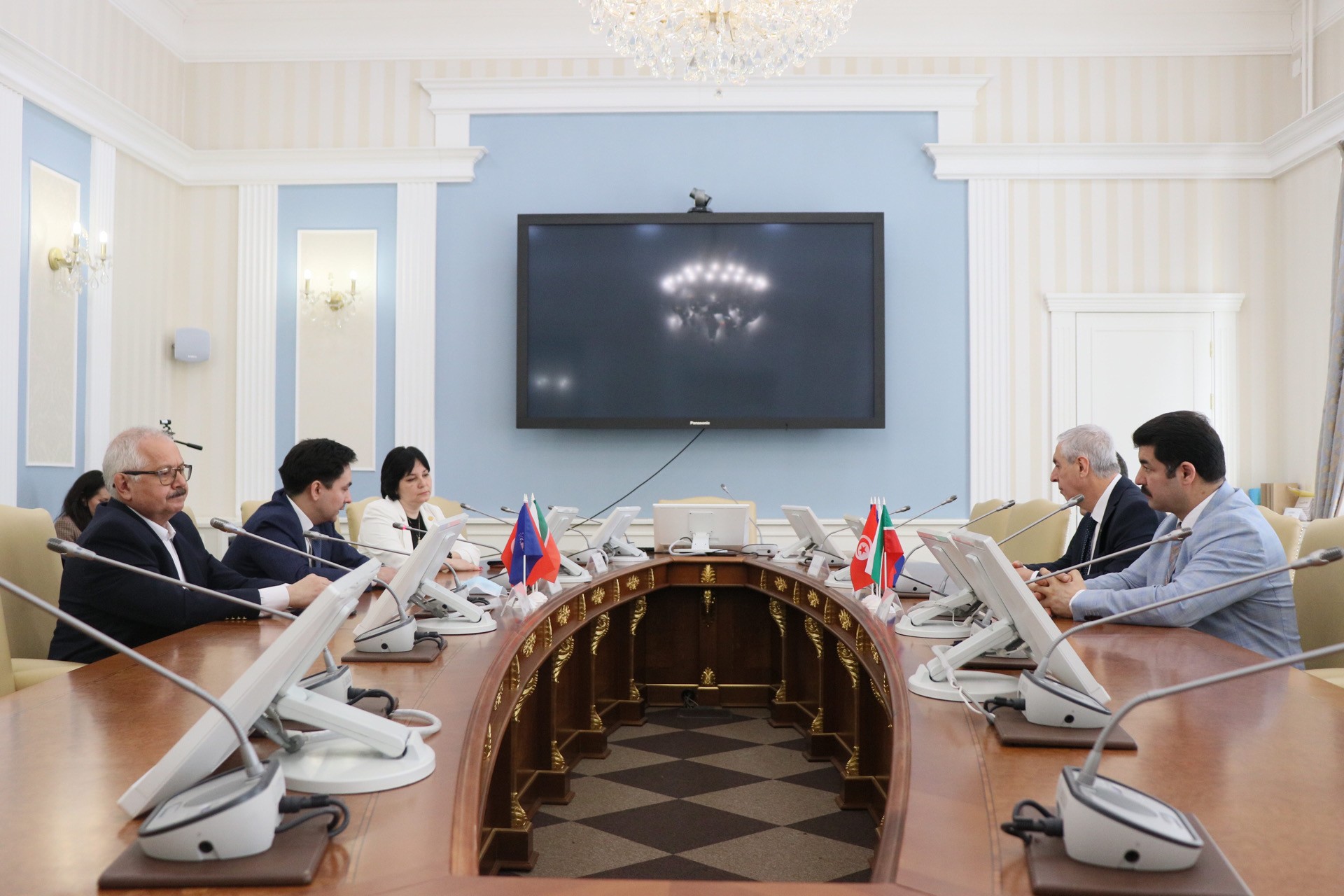 Meeting with Turkish diplomats Meeting with Turkish diplomats