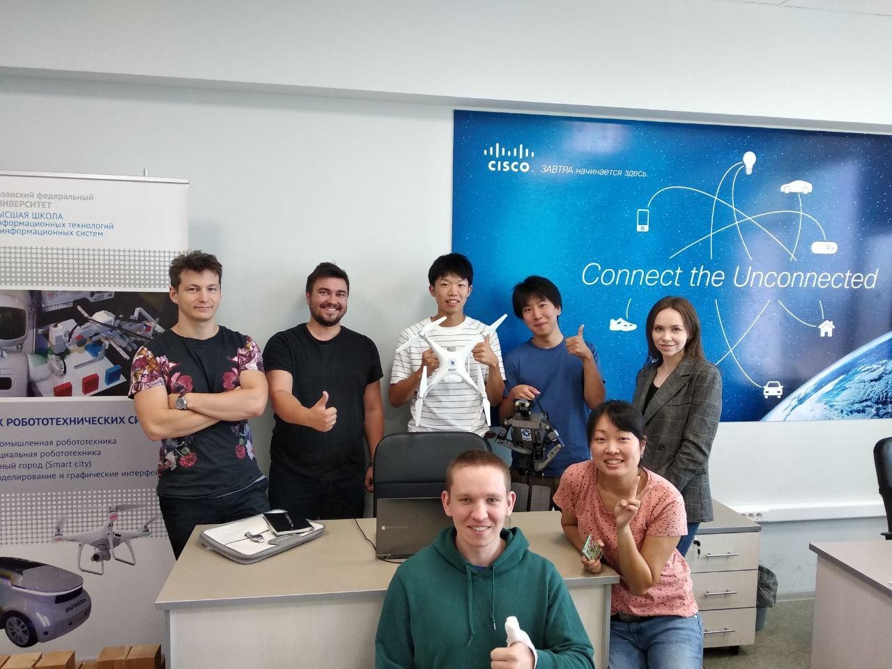 Students from Japan are doing internship at the Laboratory of Intelligent Robotic Systems ,Japan,LIRS, Laboratory of Intelligent Robotic Systems, internship, student exchange, robots, robotics