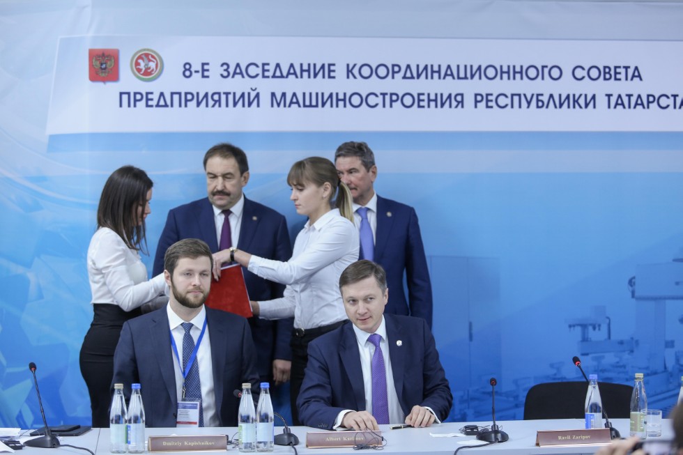 Rector Ilshat Gafurov joined 8th meeting of the Coordinating Council of Machine Building Companies of Tatarstan