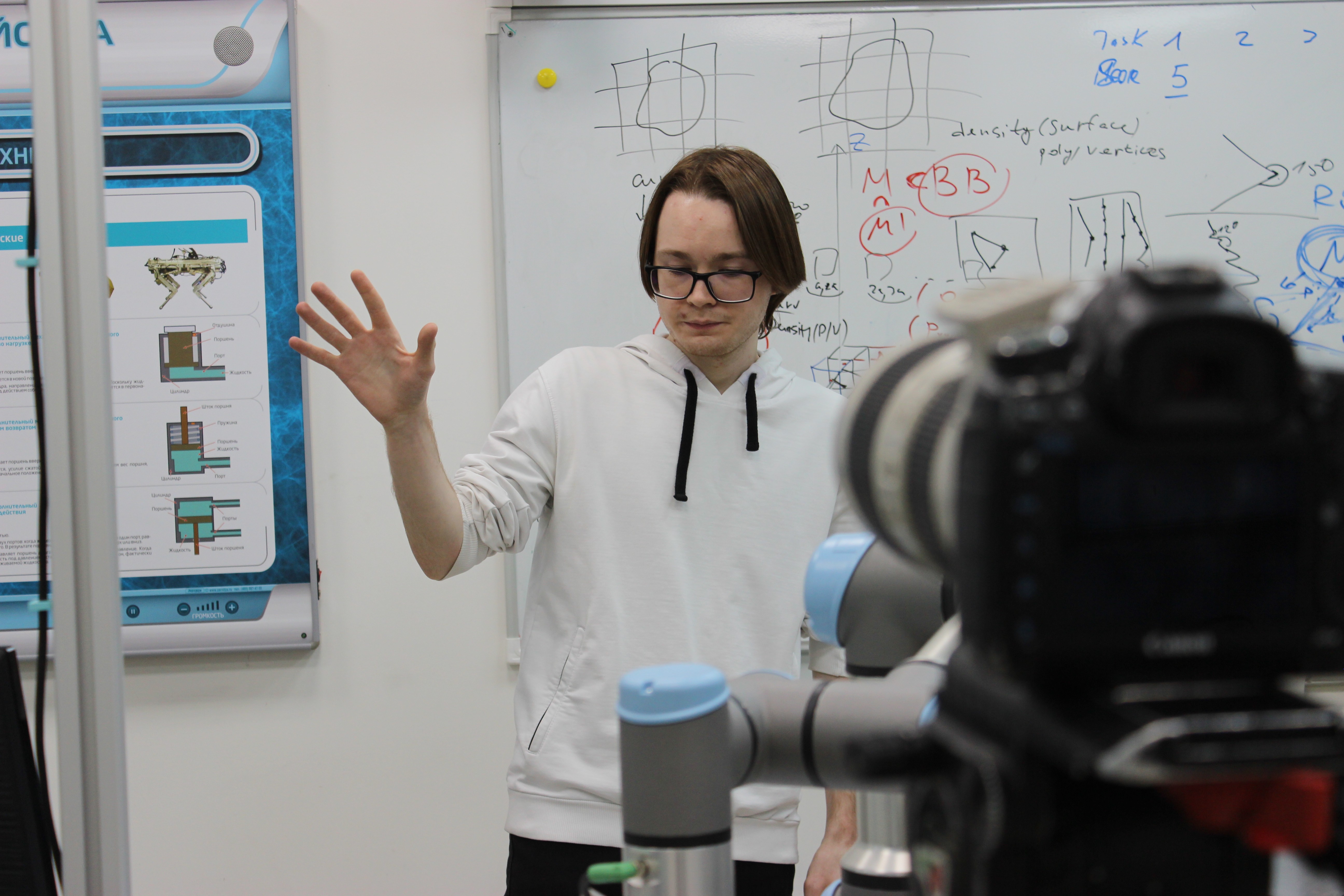 Управление роботом 'по щелчку пальцев' придумали в ИТИС Управление роботом 'по щелчку пальцев' придумали в ИТИС