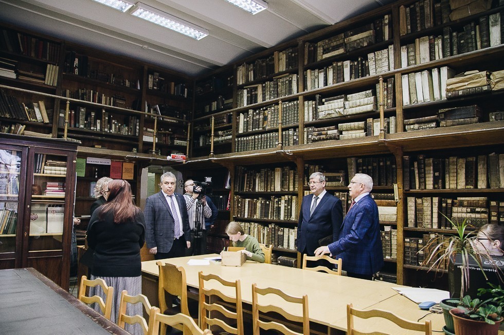 Kazan University visited by Head of Federal Archival Agency Andrei Artizov