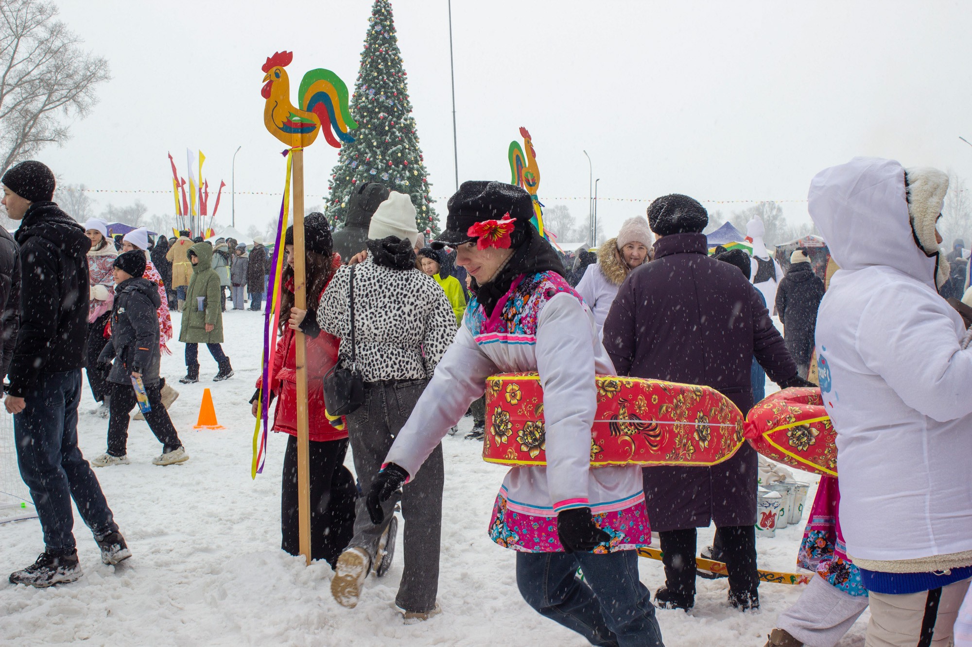 Елабужский институт КФУ принял яркое участие в городских проводах зимы Елабужский институт КФУ принял яркое участие в городских проводах зимы