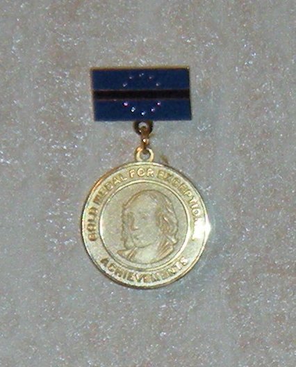 The Gold Medal of the European Scientific-Industrial Chamber awarded to Professor Ilgizar Rakhimov