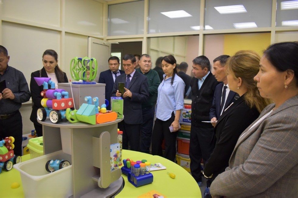 Преподаватели Узбекистана посетили детский сад КФУ  ,детский сад