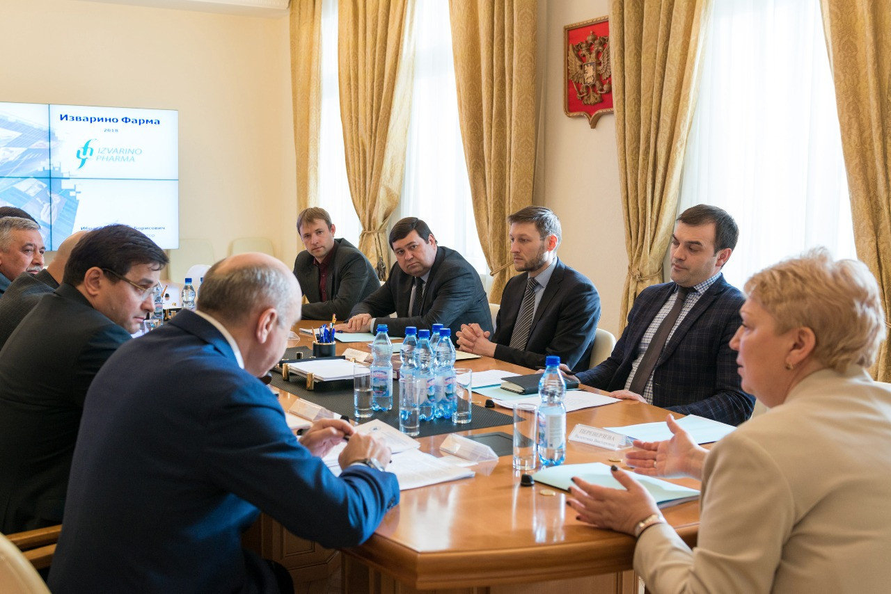 Rector Ilshat Gafurov met with Minister of Education and Science Olga Vasilyeva in Moscow ,Izvarino Pharma, Pharmaceutics Center, Ministry of Education and Science of Russia