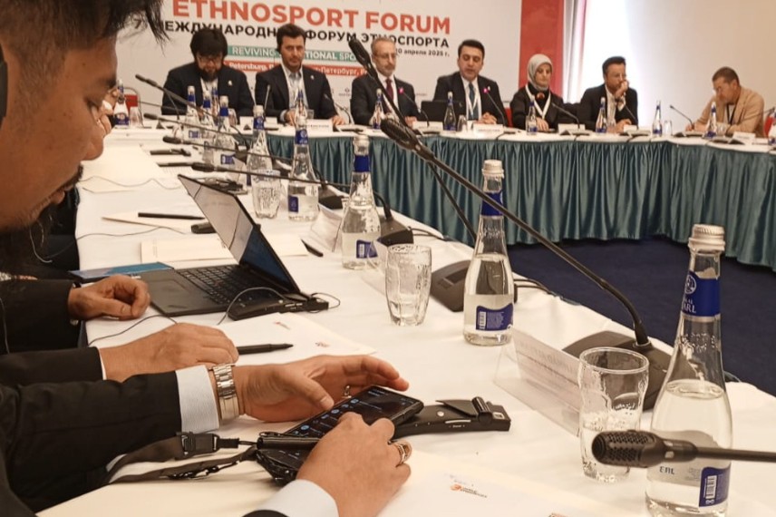 Scientists of Elabuga Institute of KFU spoke at the International Forum on Ethnosport