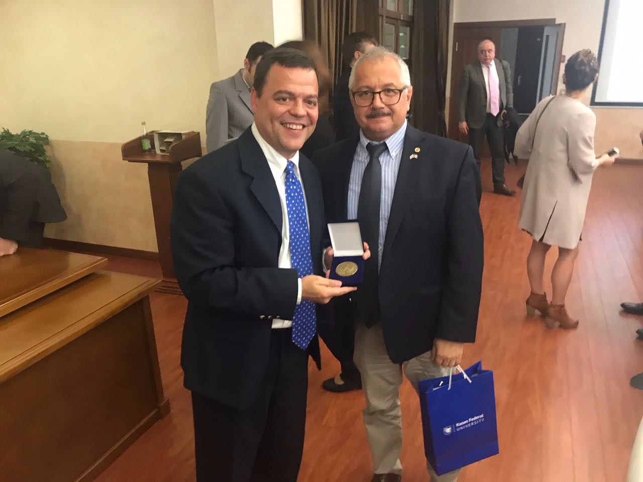 Roundtable with Members of the New York State Assembly Held at Kazan University