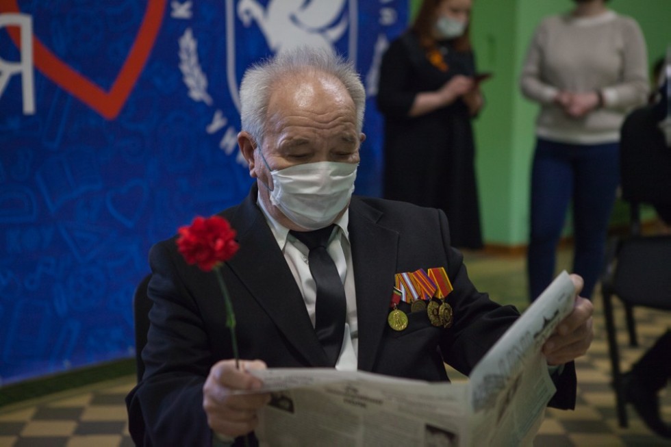 The Victory Day celebration took place at Elabuga Institute (branch) of Kazan (Volga region) Federal University