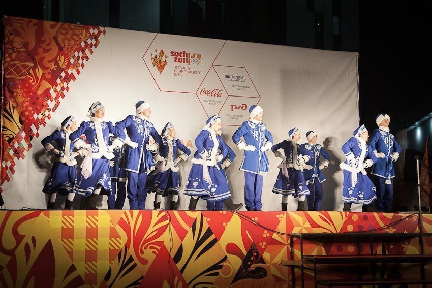 Kazan Federal University welcomed Olympic torch