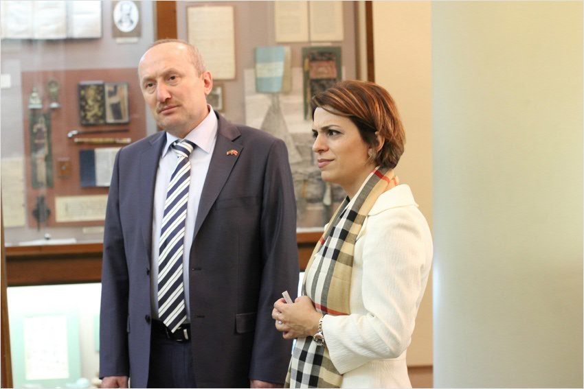 Representatives of Kazan?s Twin City in Kazan Federal University﻿