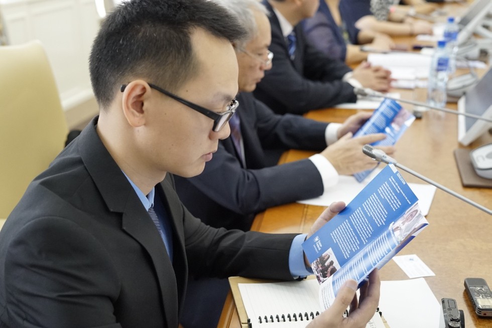 Delegation of Guangdong University of Foreign Studies