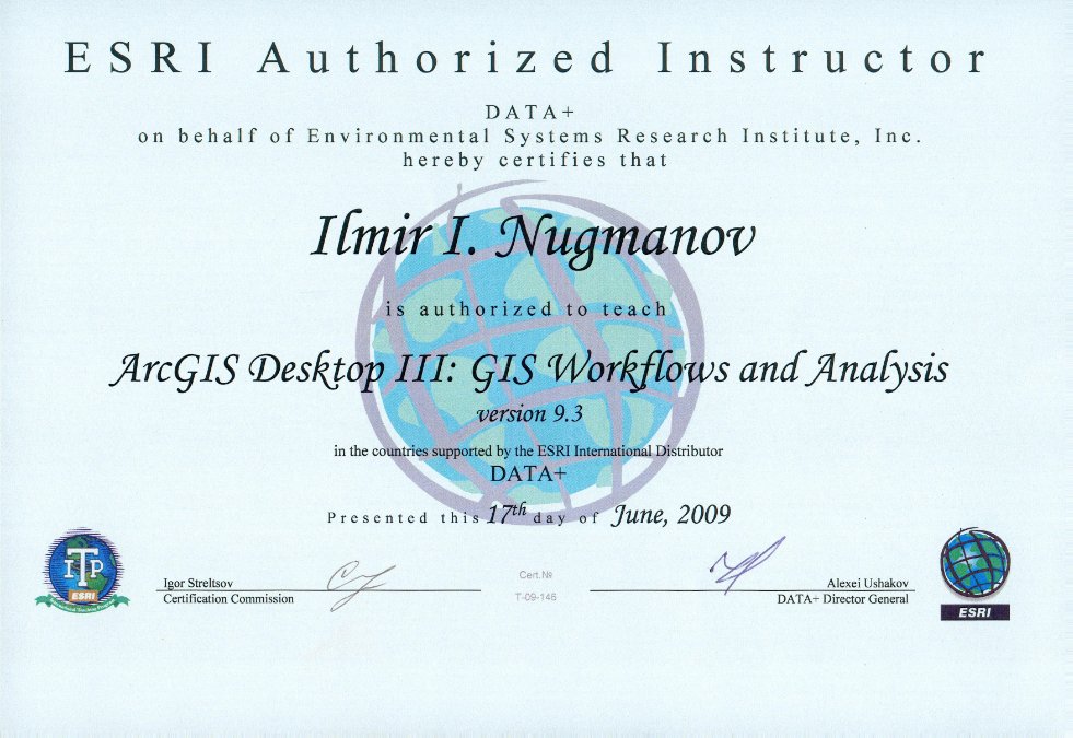 Курсы ESRI Курсы ESRI