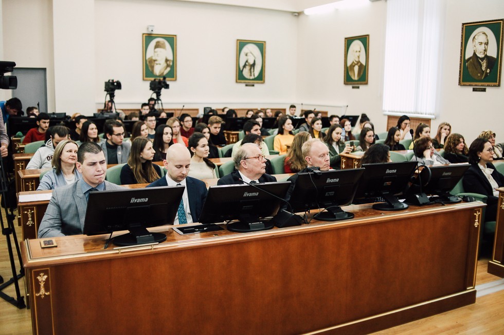 Ambassador of Finland Mikko Hautala lectured about the Finnish concept of happiness at Kazan Federal University