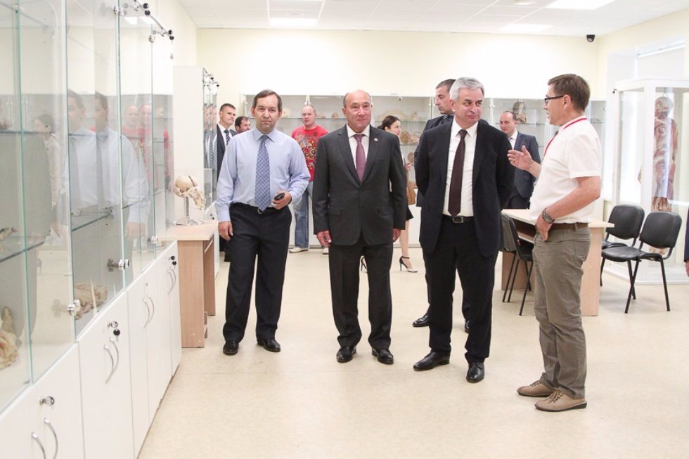 President of Abkhazia Raul Khadjimba Visits KFU