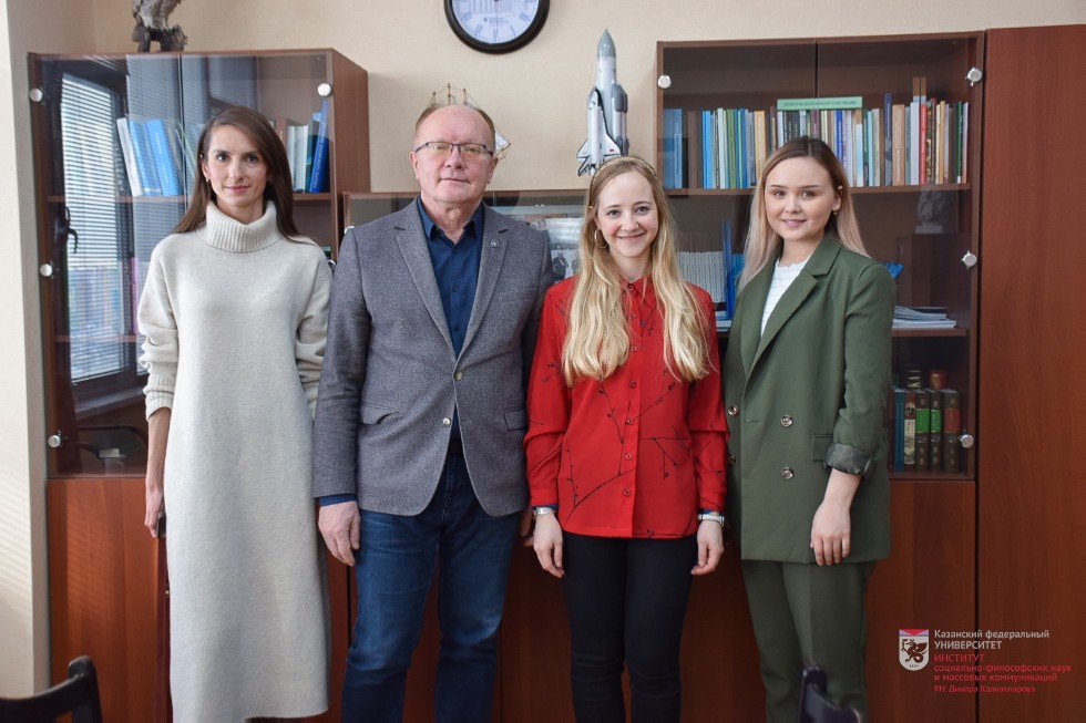 В ИСФНиМК прибыли студенты по обмену из Западной Европы В ИСФНиМК прибыли студенты по обмену из Западной Европы