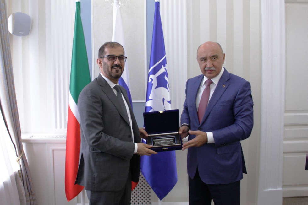 Rector Ilshat Gafurov met with Minister of Education of the United Arab Emirates Hussain bin Ibrahim Al Hammadi