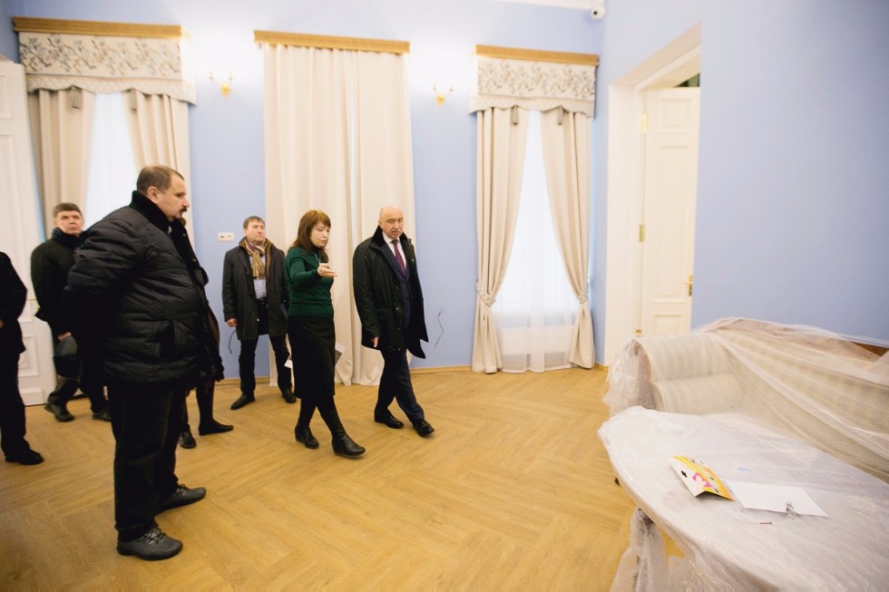 Final Inspection of the Lobachevsky Museum Held by Rectorate Final Inspection of the Lobachevsky Museum Held by Rectorate