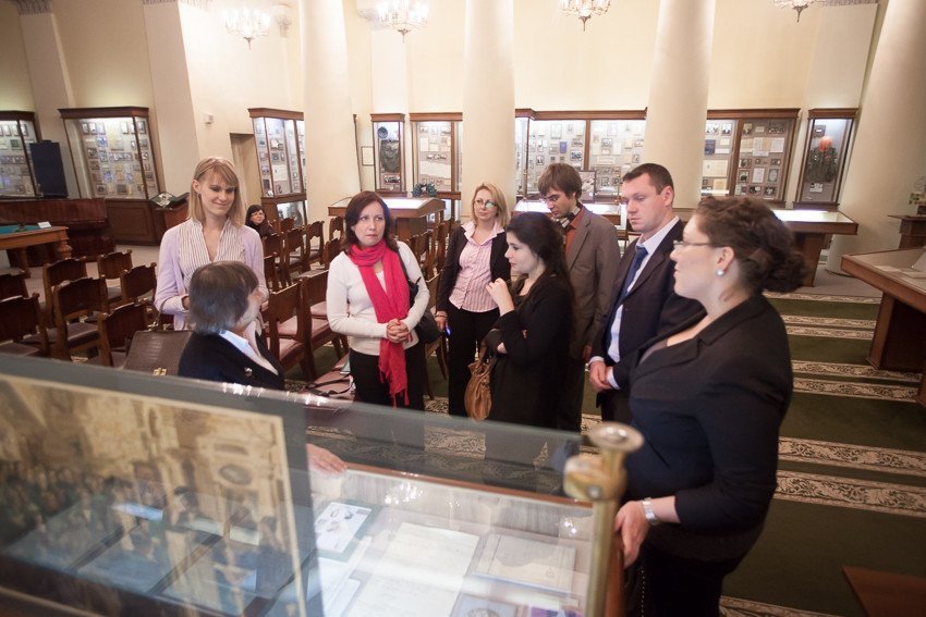 Representatives of young public circles from Austria and France got acquainted with KFU