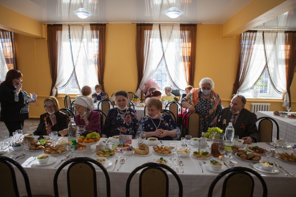 The Victory Day celebration took place at Elabuga Institute (branch) of Kazan (Volga region) Federal University ,Yelabuga Institute