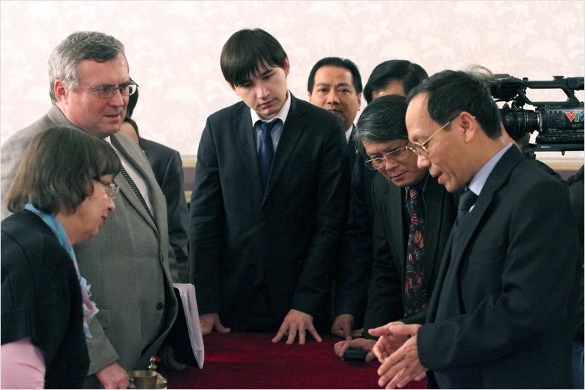 Delegation from Vietnam at KFU